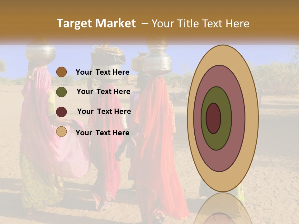 Ethnic Adventure Sand PowerPoint Template