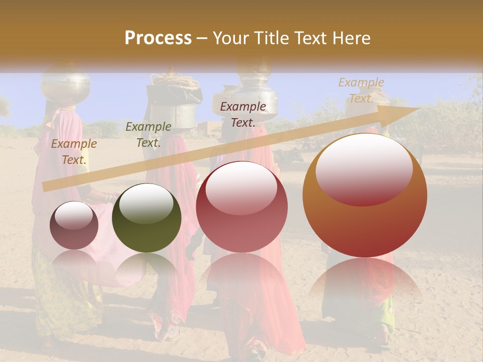 Ethnic Adventure Sand PowerPoint Template