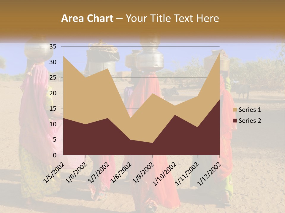 Ethnic Adventure Sand PowerPoint Template