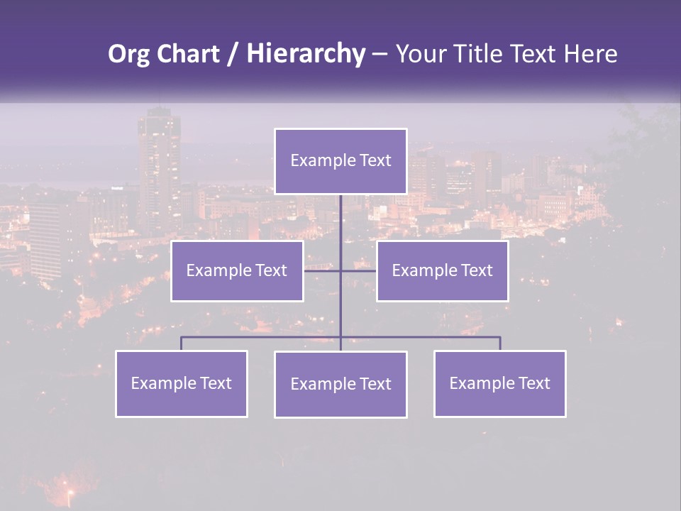 Trees Landmark Waterfront PowerPoint Template