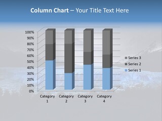 Calving Ice Floating PowerPoint Template