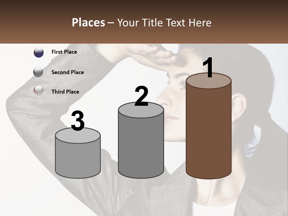 Woman Outlook Professional PowerPoint Template