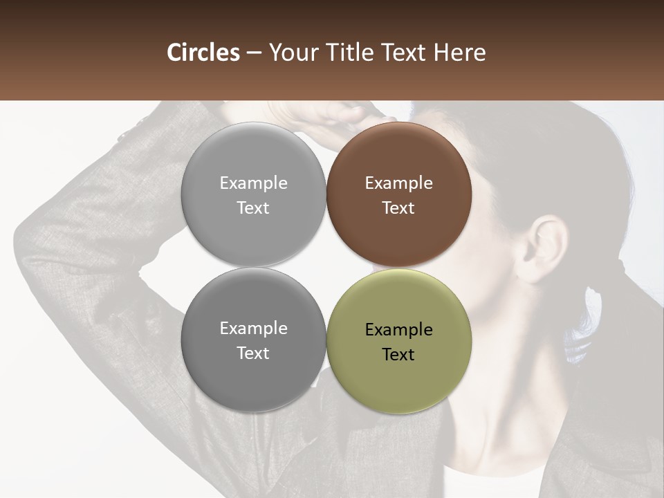 Woman Outlook Professional PowerPoint Template