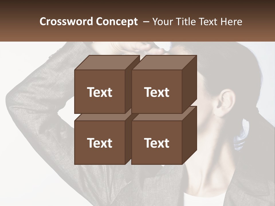 Woman Outlook Professional PowerPoint Template