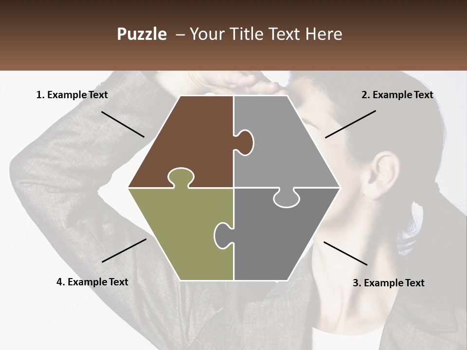 Woman Outlook Professional PowerPoint Template