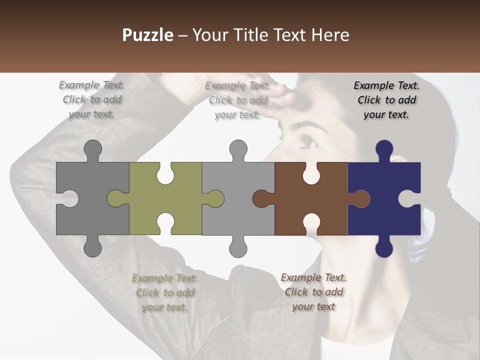 Woman Outlook Professional PowerPoint Template