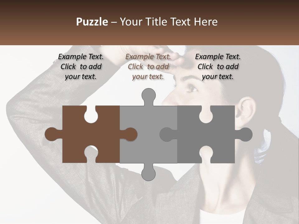 Woman Outlook Professional PowerPoint Template