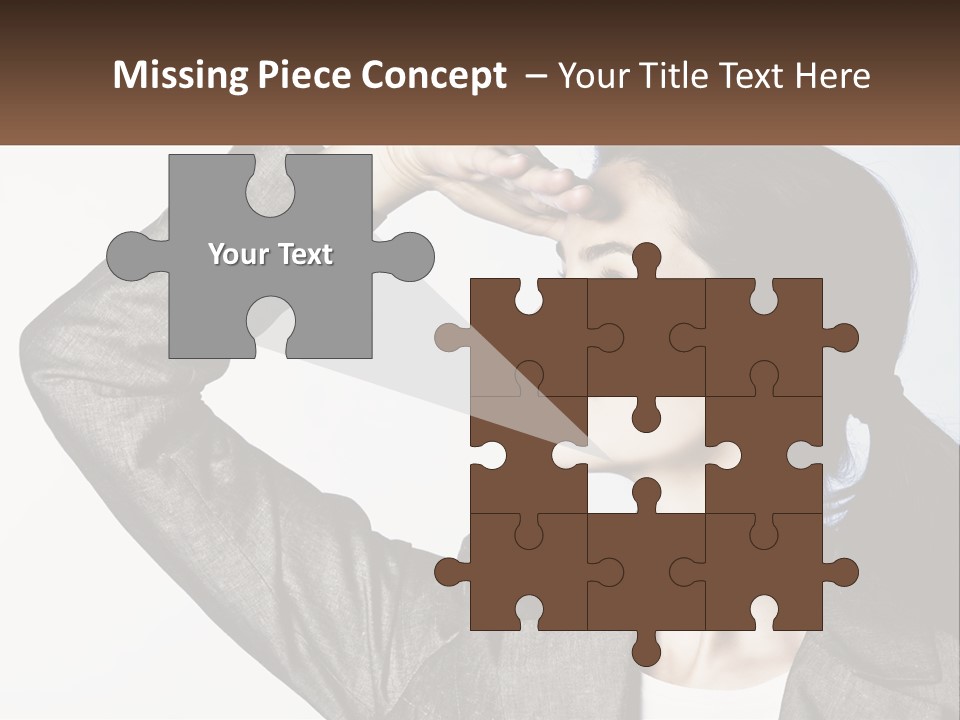 Woman Outlook Professional PowerPoint Template