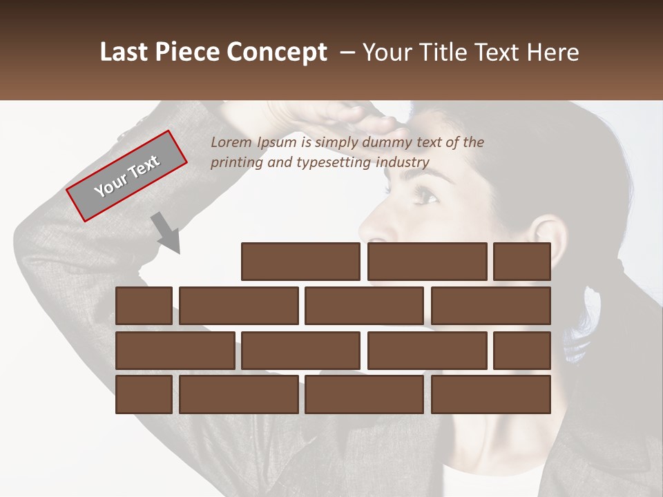 Woman Outlook Professional PowerPoint Template