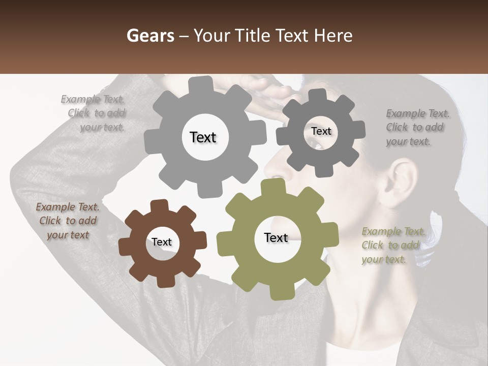 Woman Outlook Professional PowerPoint Template