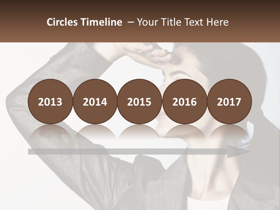 Woman Outlook Professional PowerPoint Template