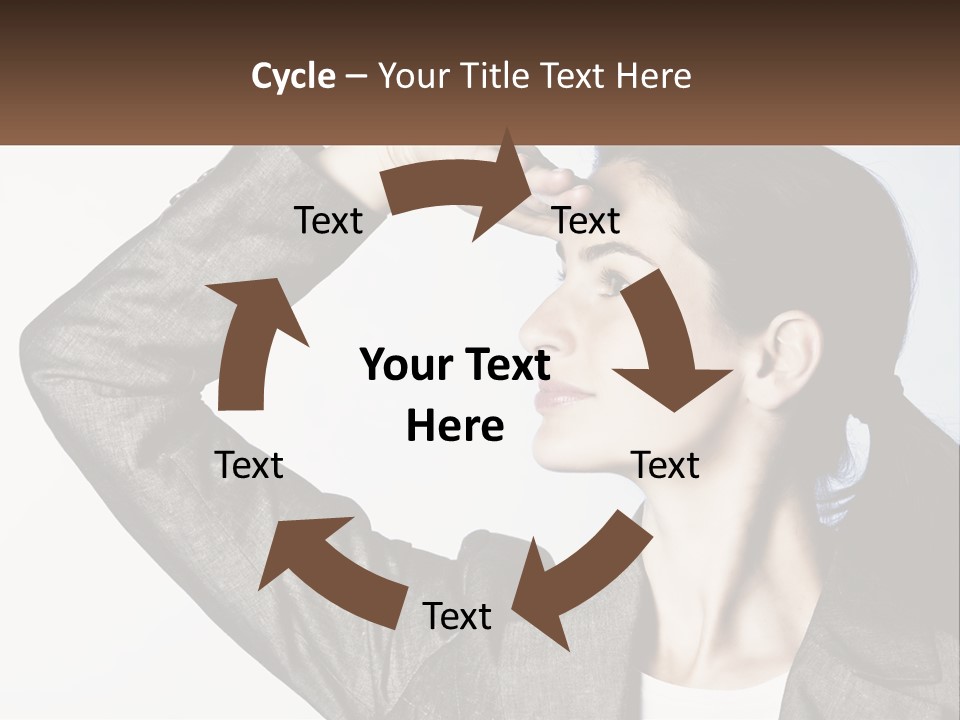 Woman Outlook Professional PowerPoint Template