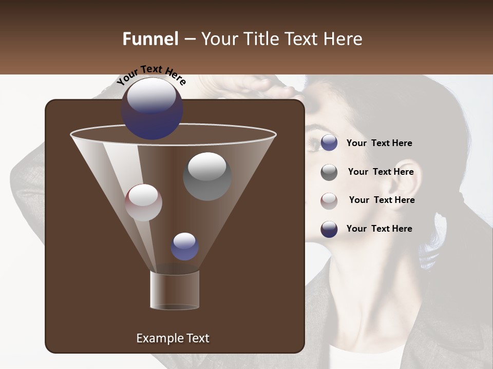 Woman Outlook Professional PowerPoint Template