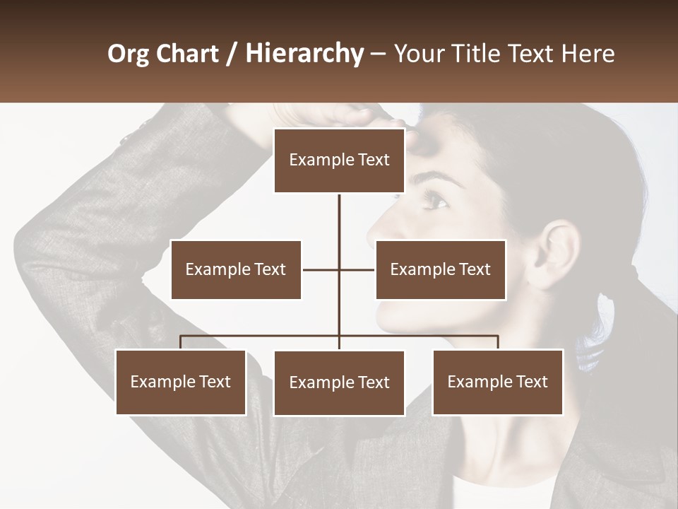 Woman Outlook Professional PowerPoint Template