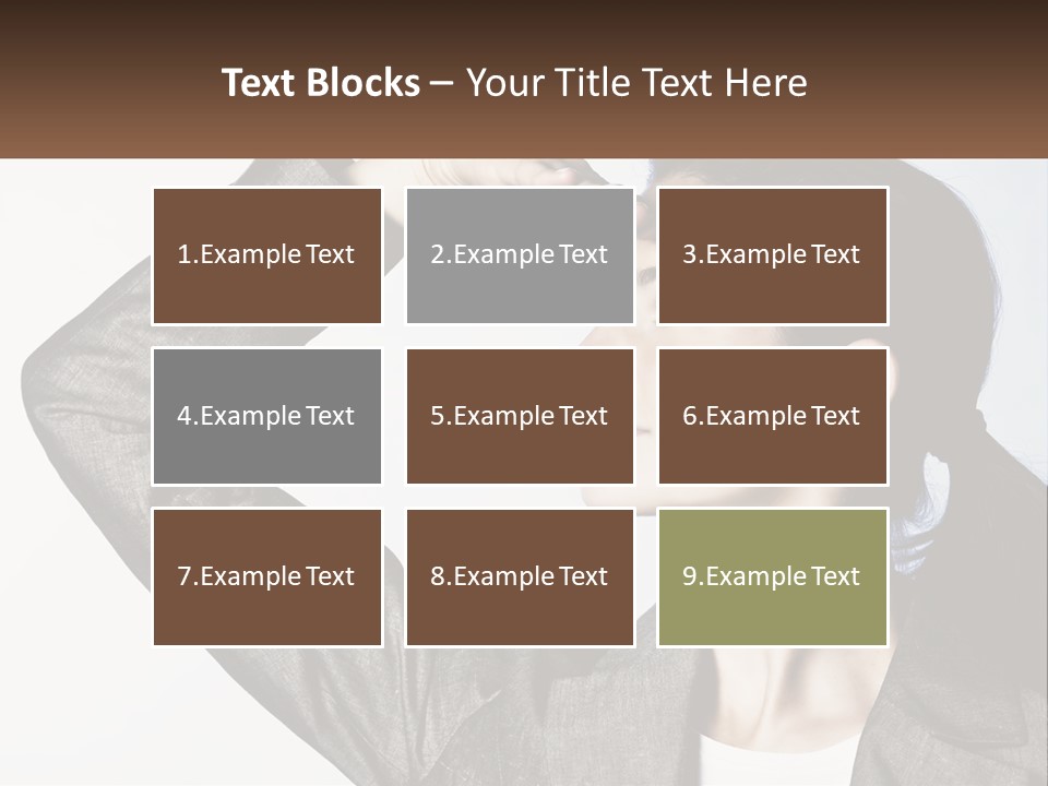 Woman Outlook Professional PowerPoint Template