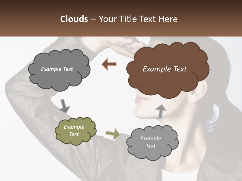 Woman Outlook Professional PowerPoint Template