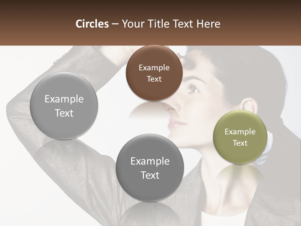 Woman Outlook Professional PowerPoint Template