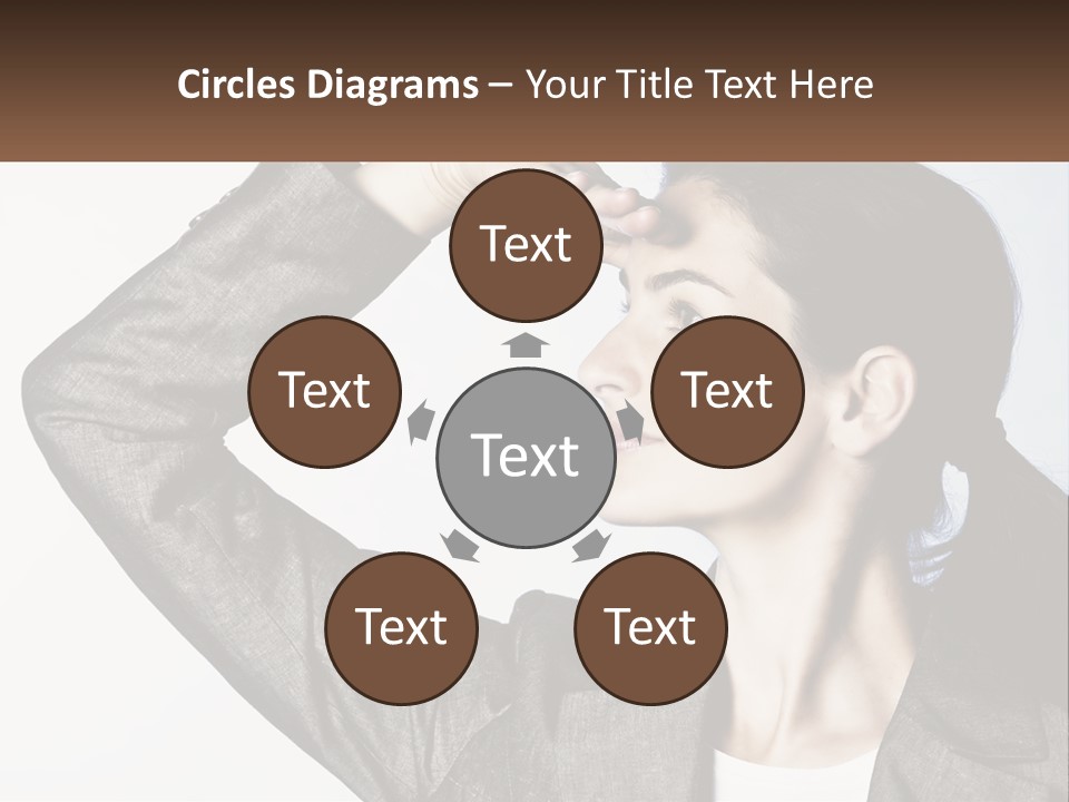 Woman Outlook Professional PowerPoint Template