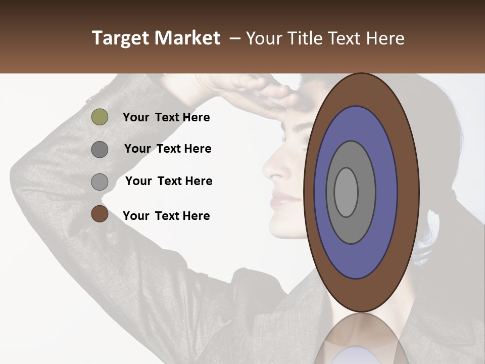 Woman Outlook Professional PowerPoint Template