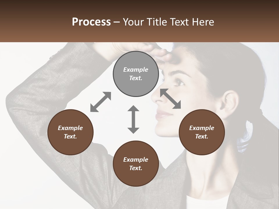 Woman Outlook Professional PowerPoint Template