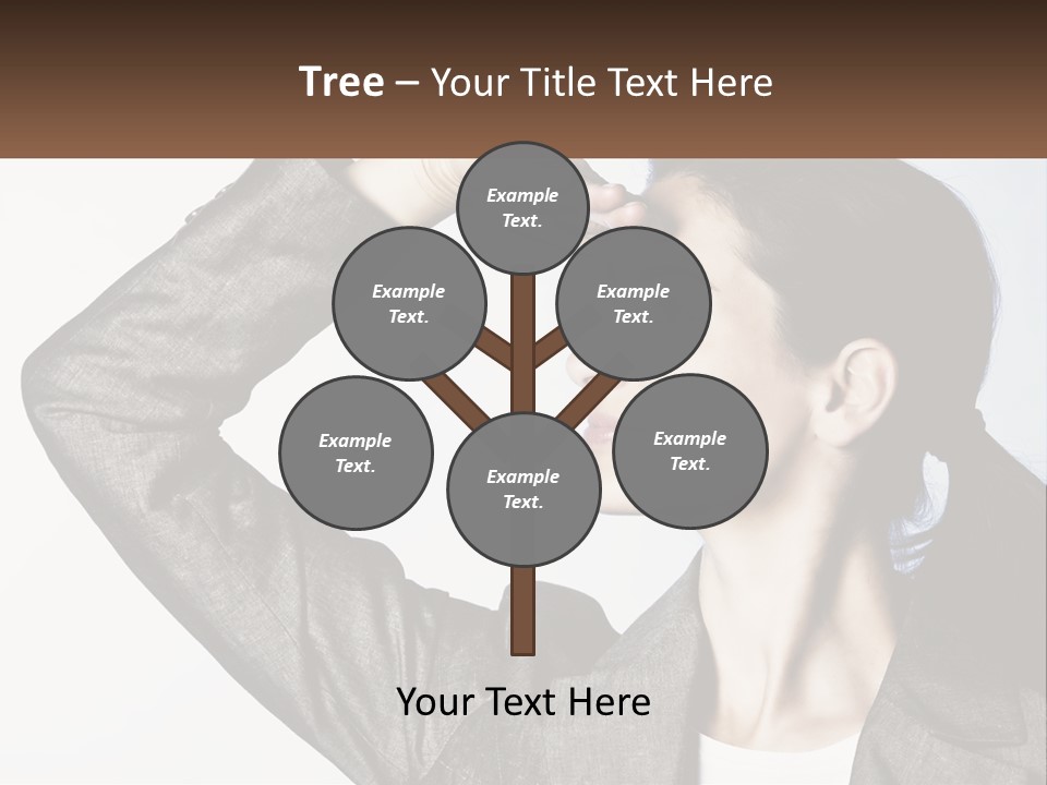 Woman Outlook Professional PowerPoint Template