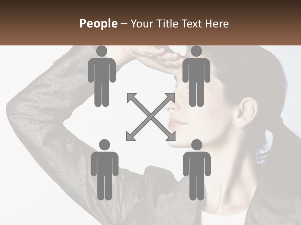 Woman Outlook Professional PowerPoint Template