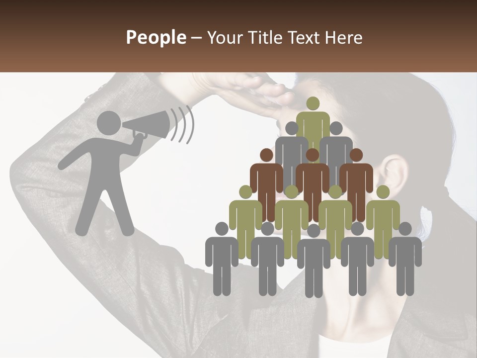 Woman Outlook Professional PowerPoint Template