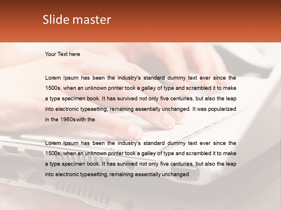 Occupation Job Surfing PowerPoint Template