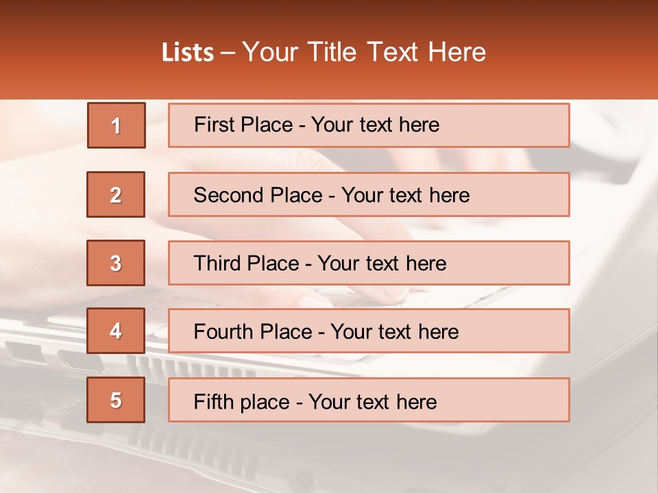 Occupation Job Surfing PowerPoint Template