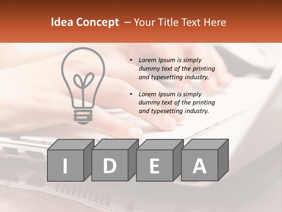 Occupation Job Surfing PowerPoint Template