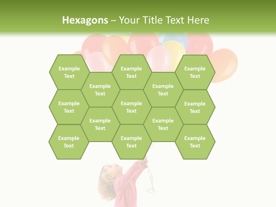 Decoration Blue Cute PowerPoint Template