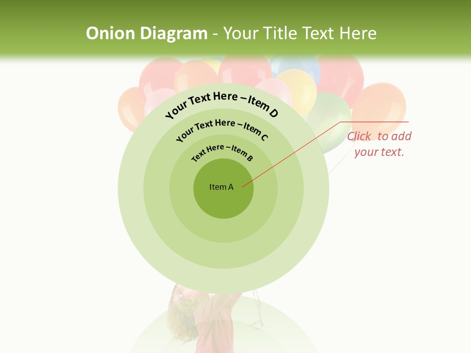 Decoration Blue Cute PowerPoint Template