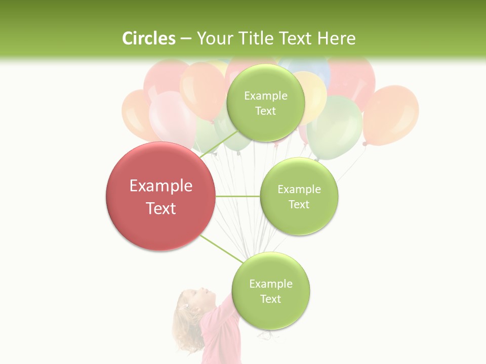 Decoration Blue Cute PowerPoint Template