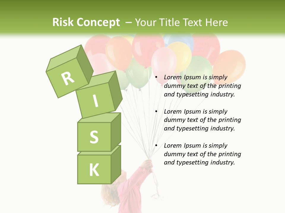 Decoration Blue Cute PowerPoint Template