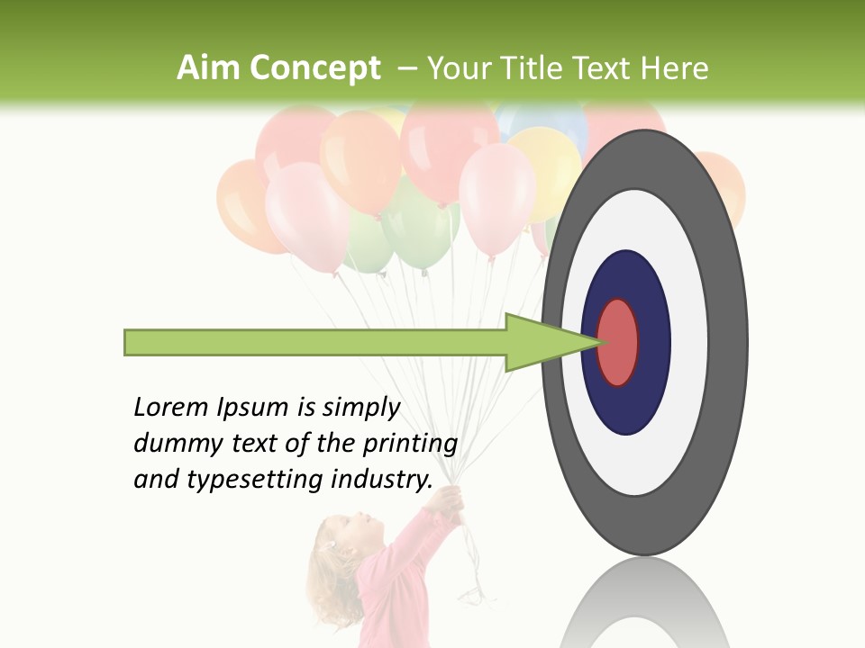 Decoration Blue Cute PowerPoint Template