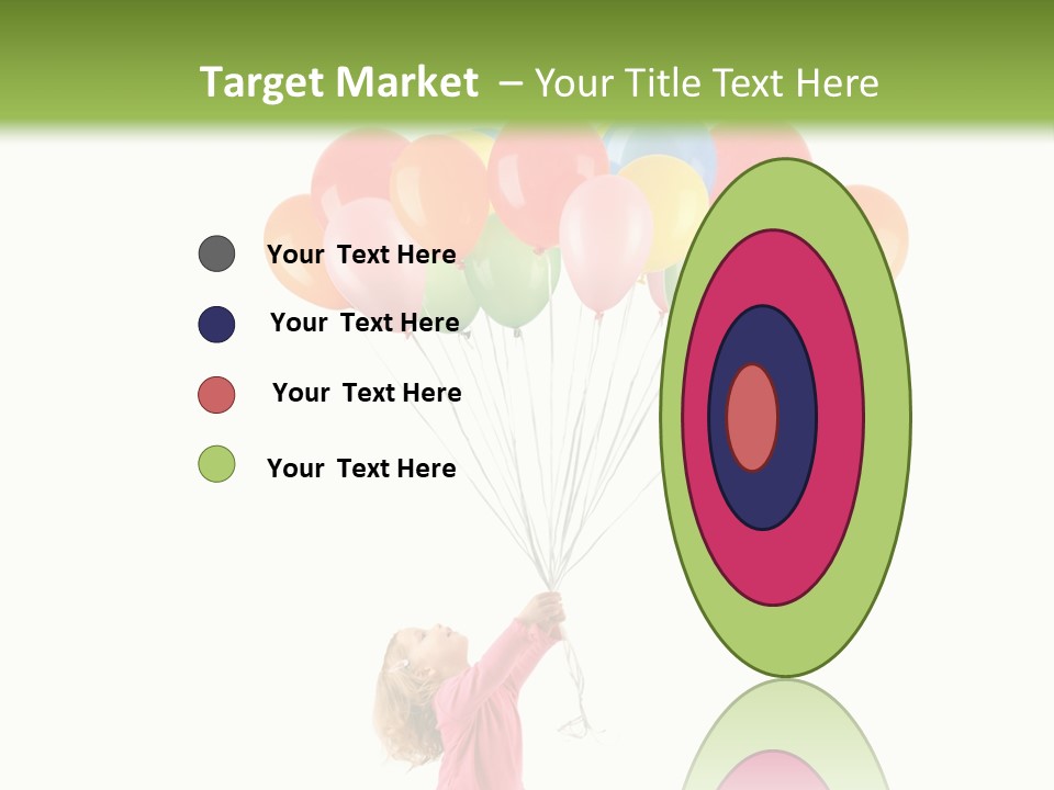 Decoration Blue Cute PowerPoint Template