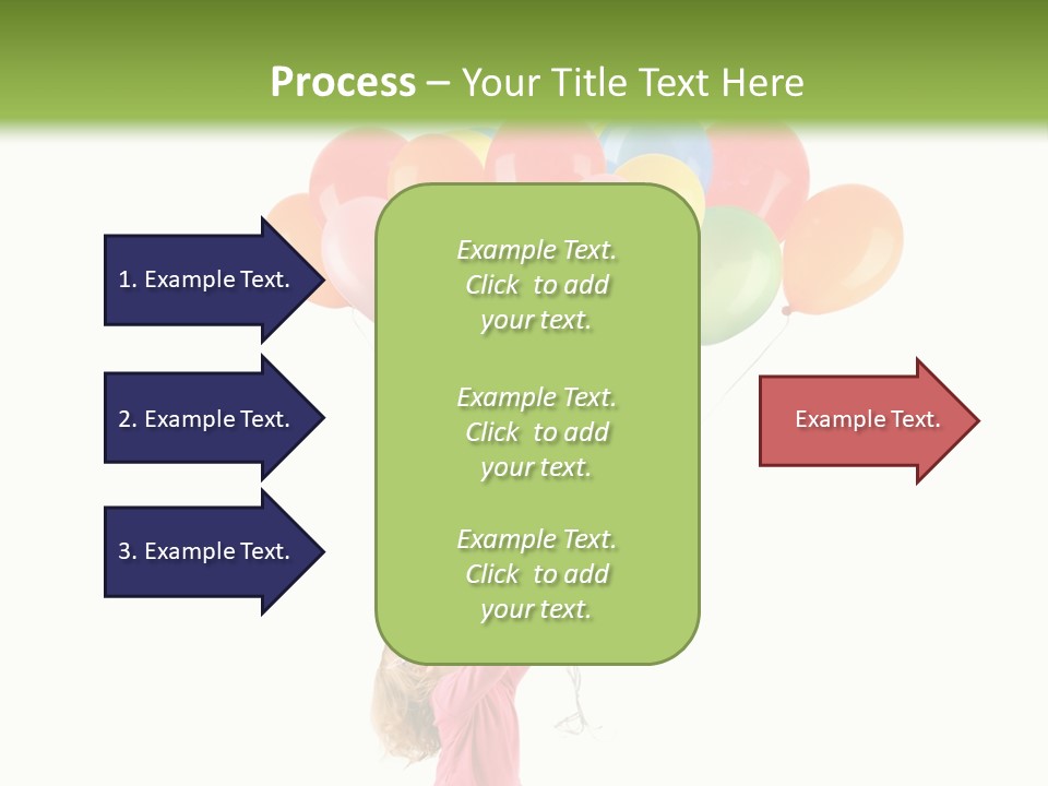 Decoration Blue Cute PowerPoint Template