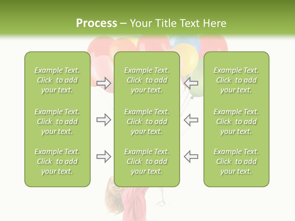 Decoration Blue Cute PowerPoint Template