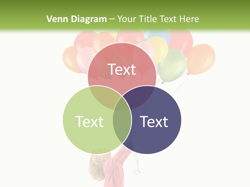 Decoration Blue Cute PowerPoint Template