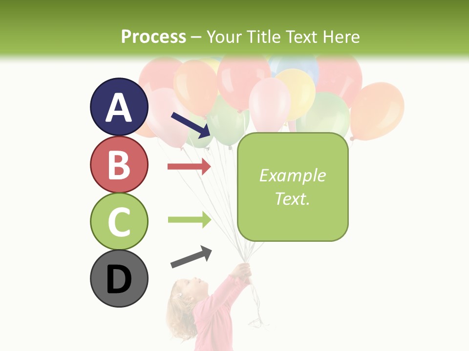 Decoration Blue Cute PowerPoint Template