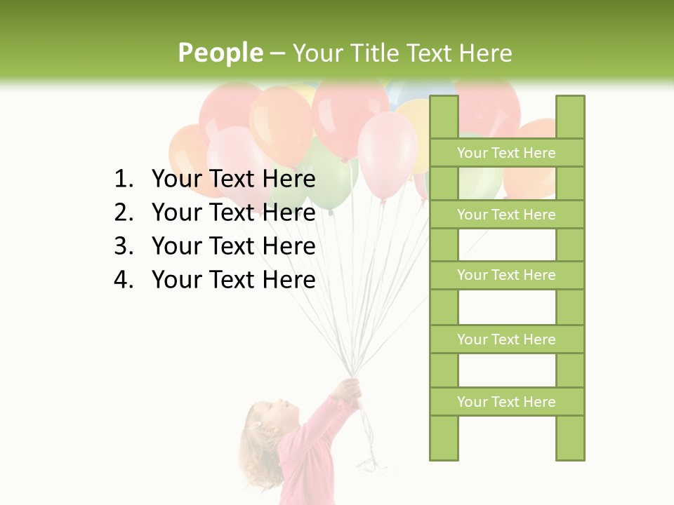 Decoration Blue Cute PowerPoint Template