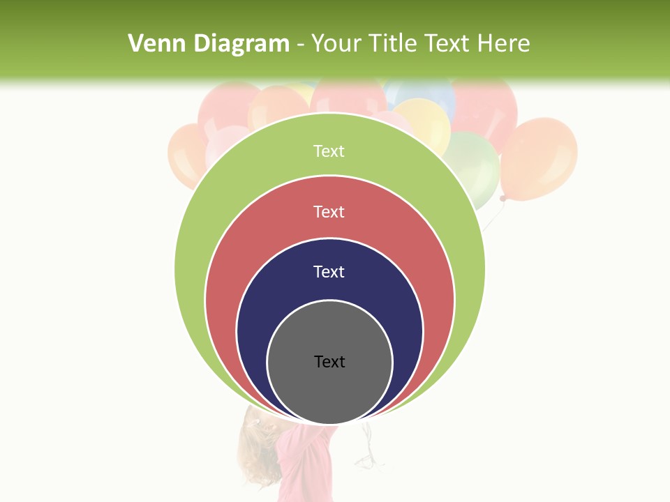 Decoration Blue Cute PowerPoint Template