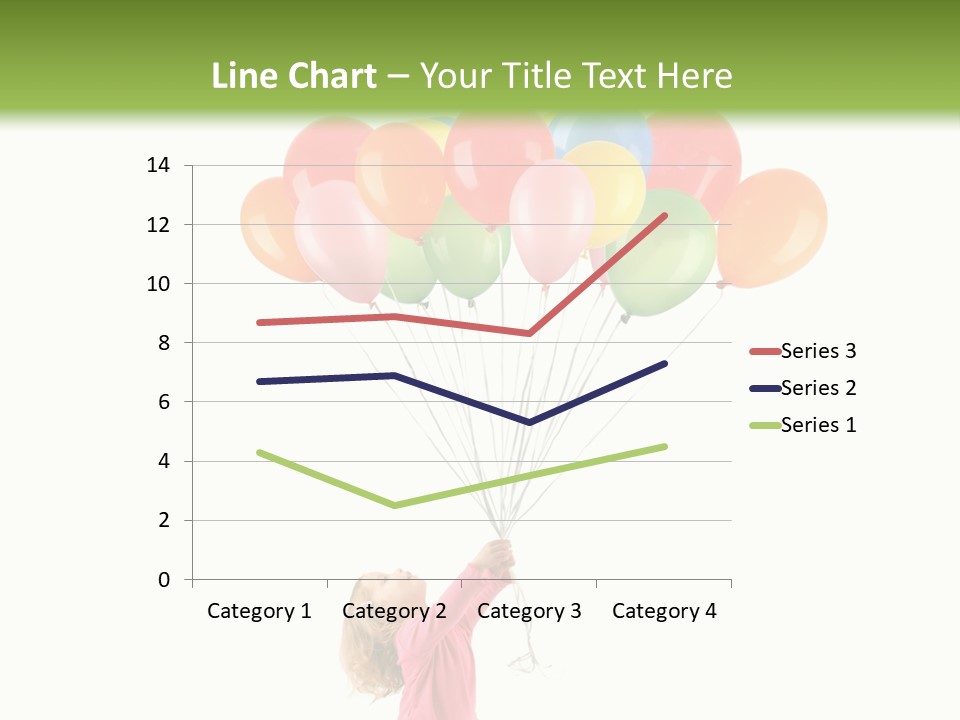 Decoration Blue Cute PowerPoint Template