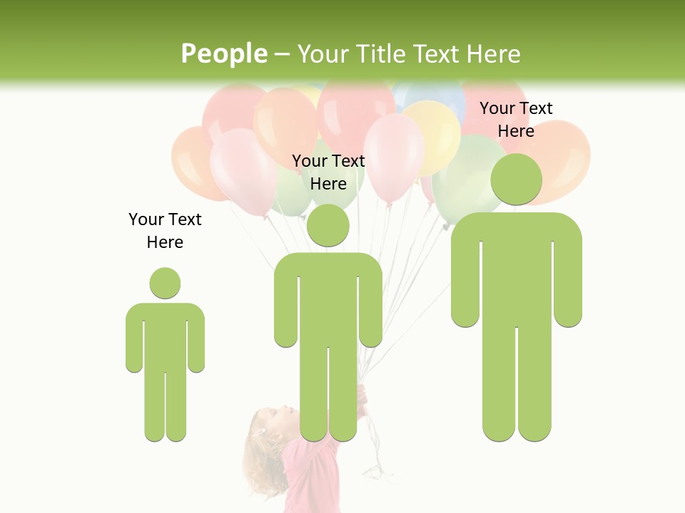 Decoration Blue Cute PowerPoint Template