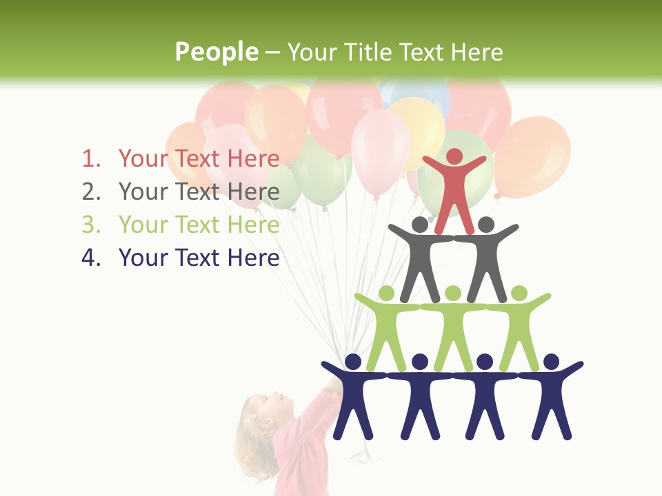 Decoration Blue Cute PowerPoint Template