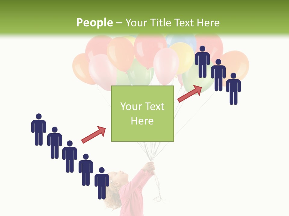 Decoration Blue Cute PowerPoint Template