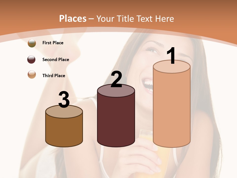Young Space Beauty PowerPoint Template