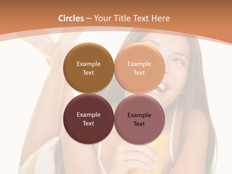 Young Space Beauty PowerPoint Template