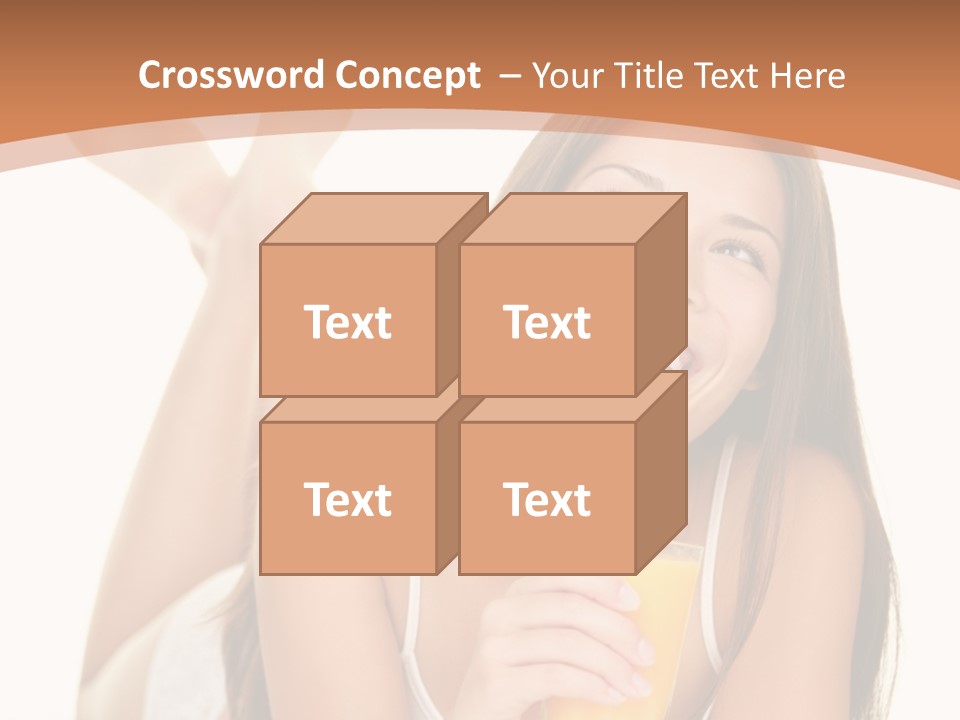 Young Space Beauty PowerPoint Template