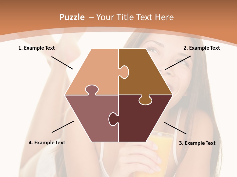 Young Space Beauty PowerPoint Template
